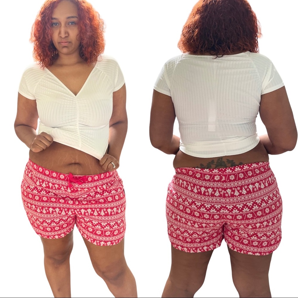 Tie Waist Flannel Shorts BP.